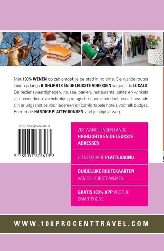 Achterkant van 100% Wenen