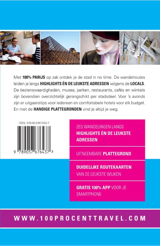 Achterkant van 100% Parijs