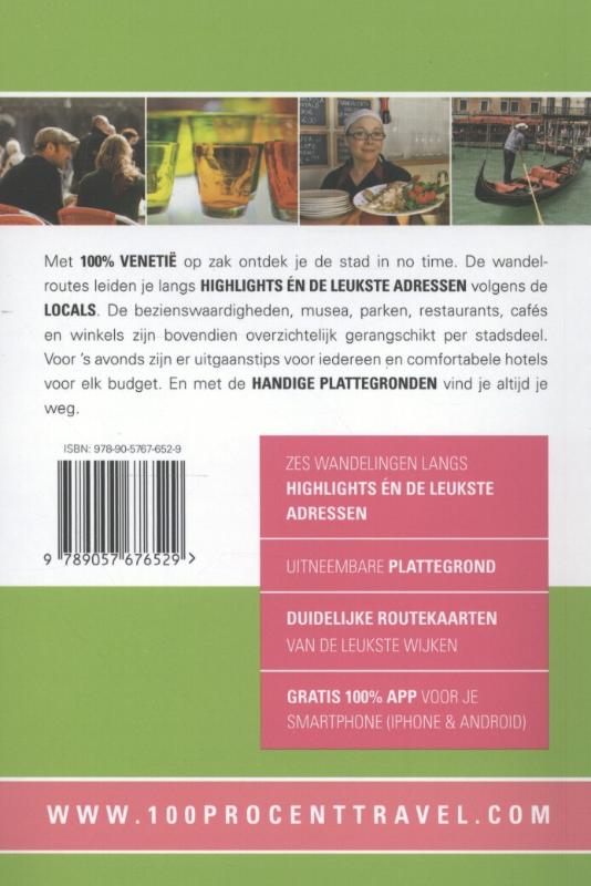 Achterkant van 100% Venetië