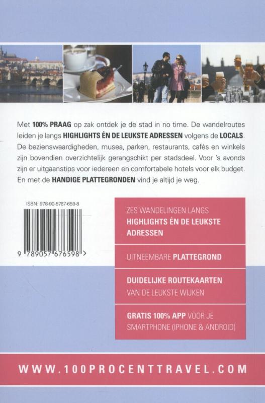 Achterkant van 100% Praag