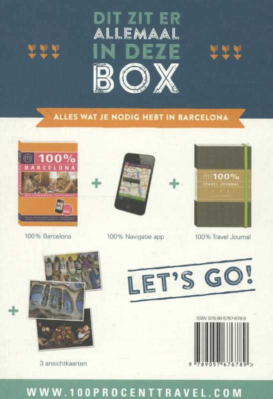 Achterkant van Let´s go to Barcelona
