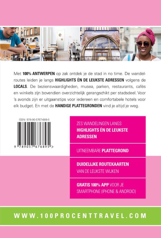 Achterkant van 100% Antwerpen
