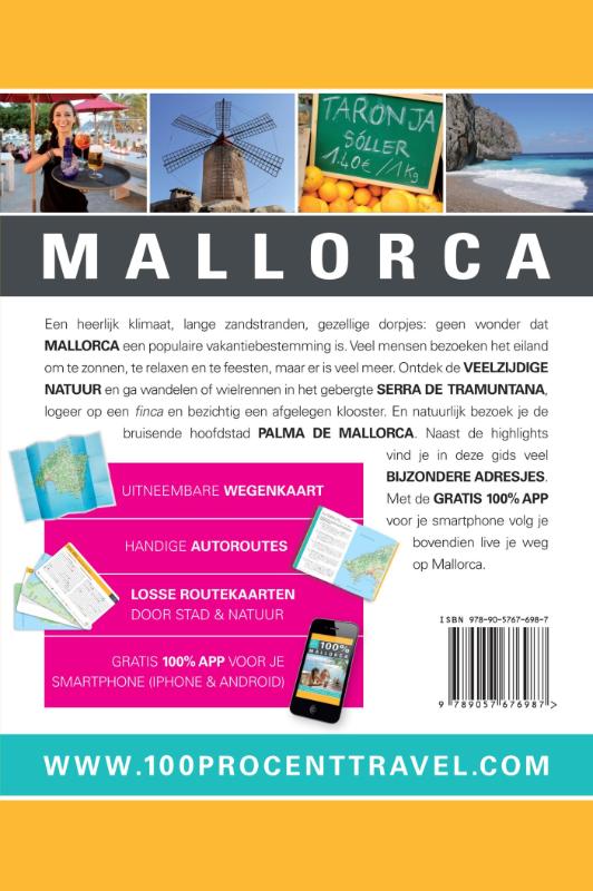 Achterkant van 100% Mallorca