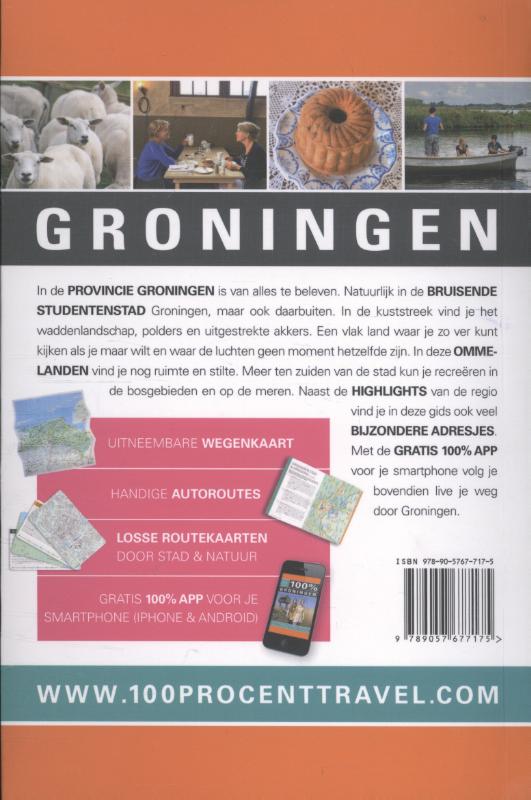 Achterkant van 100% Groningen