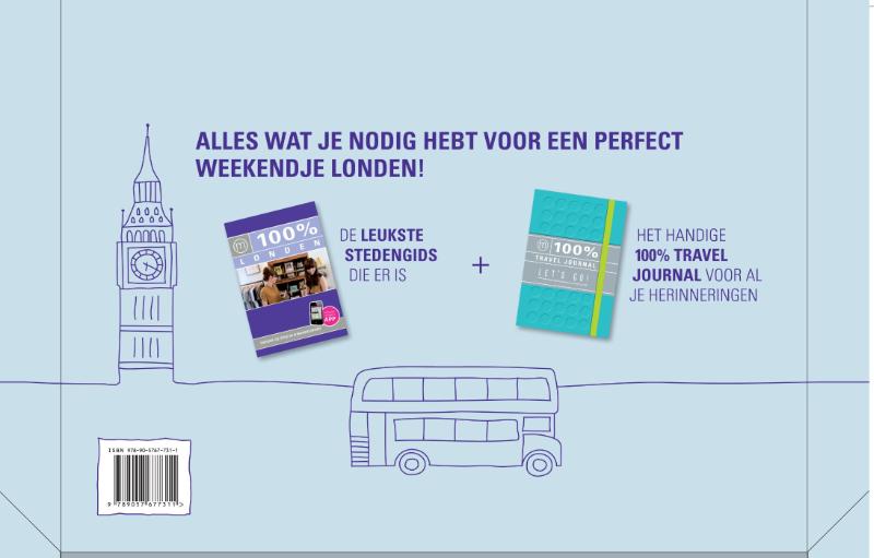 Achterkant van Weekendje Londen!