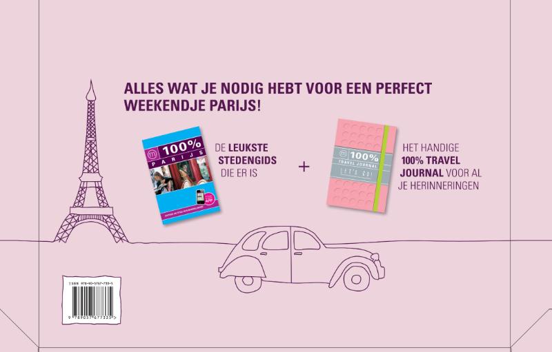 Achterkant van Weekendje Parijs!