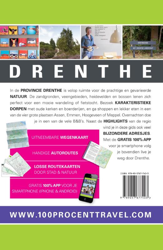 Achterkant van 100% Drenthe
