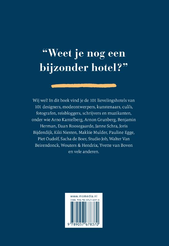 Achterkant van Hotel Amour