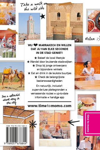 Achterkant van time to momo Marrakech + ttm Dichtbij