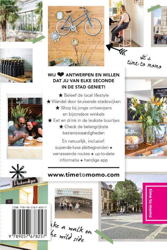 Achterkant van time to momo Antwerpen + Dichtbij 2020