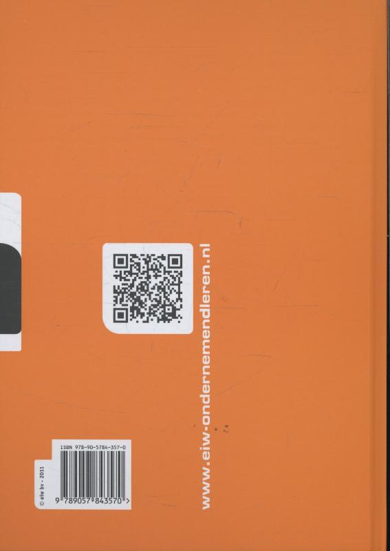 Achterkant van Werkboek