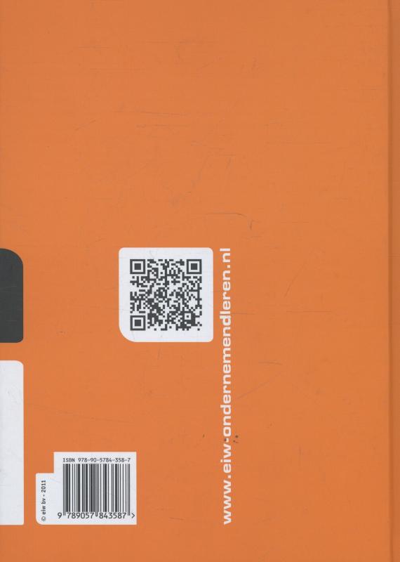 Achterkant van Werkboek