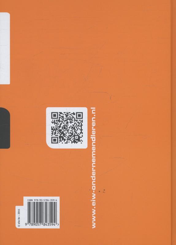 Achterkant van Werkboek