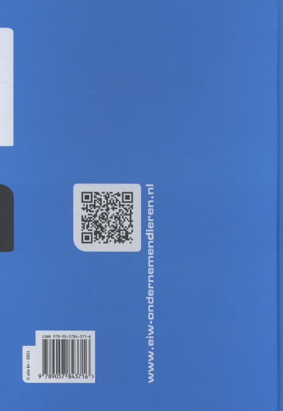 Achterkant van Werkboek
