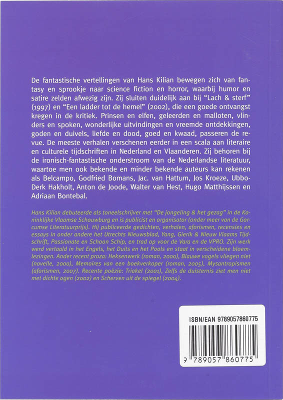 Achterkant van De tocht door de duivelsvallei