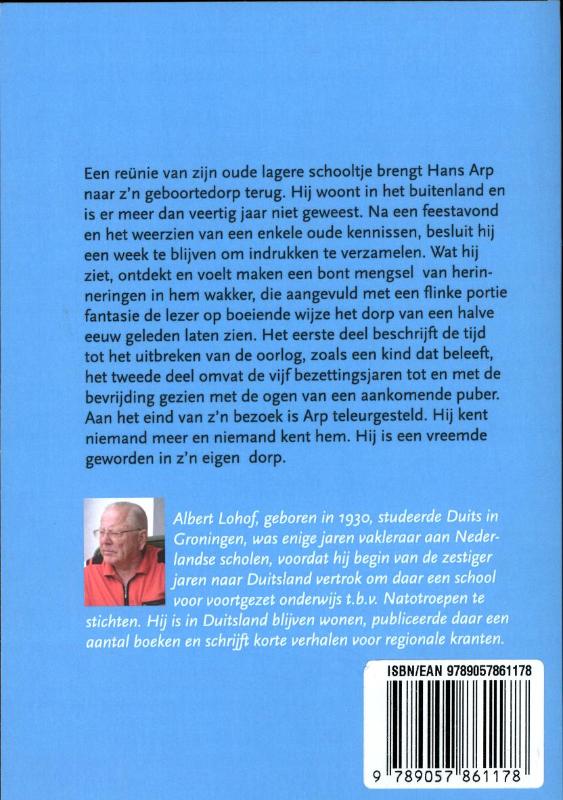 Achterkant van Het verloren dorp