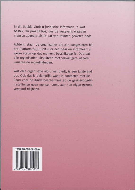 Achterkant van 1 De maatregelen