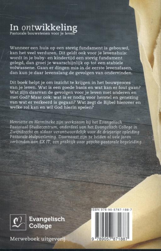 Achterkant van In ontwikkeling