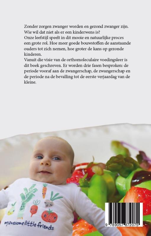 Achterkant van Gezond(e) kinderen krijgen