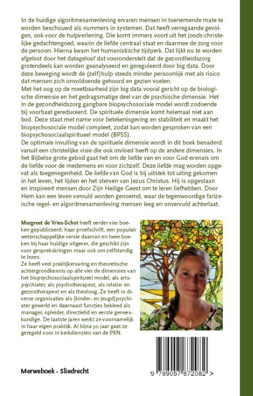 Achterkant van Vervuld leven is leren liefhebben
