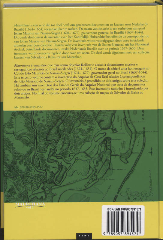 Achterkant van 3 Mauritiana