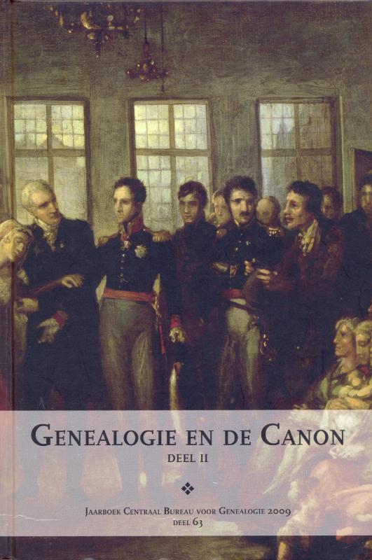 Achterkant van Genealogie en de Canon deel 2