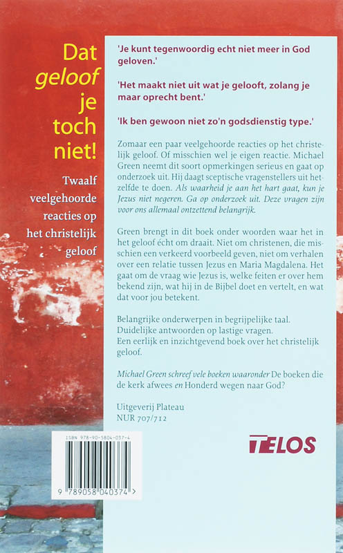 Achterkant van Dat geloof je toch niet!