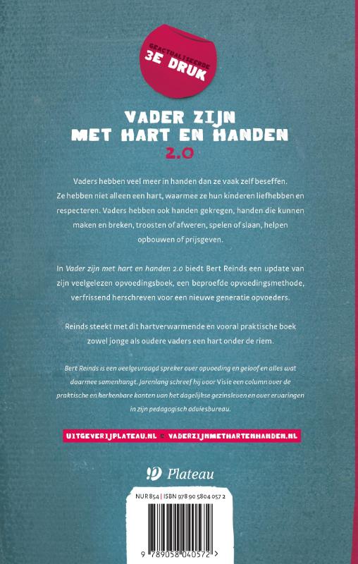 Achterkant van Vader zijn met hart en handen 2.0