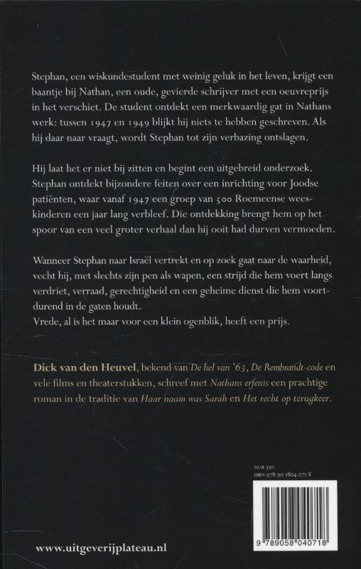 Achterkant van Nathans erfenis