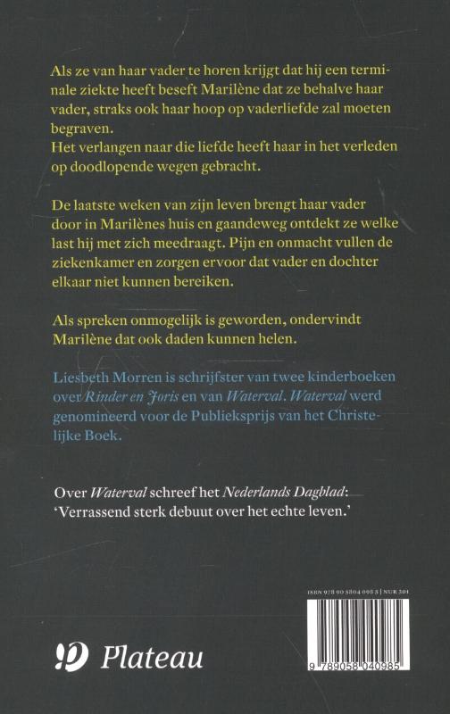 Achterkant van Voetlicht