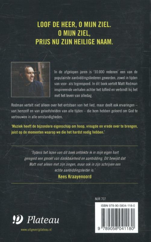 Achterkant van 10.000 redenen