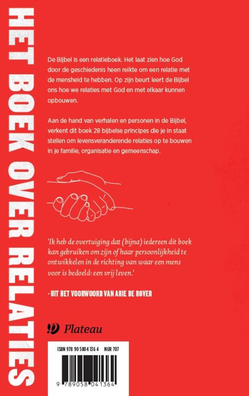Achterkant van Het Boek over relaties