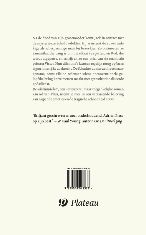 Achterkant van De Schaduwdokter