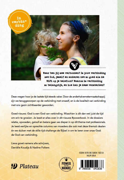 Achterkant van #Powerbook In verbinding (zomer 2021)