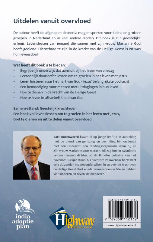 Achterkant van Kom & ga