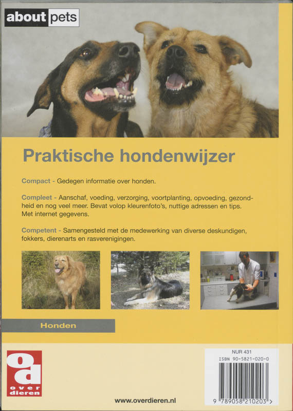 Achterkant van Praktische hondenwijzer