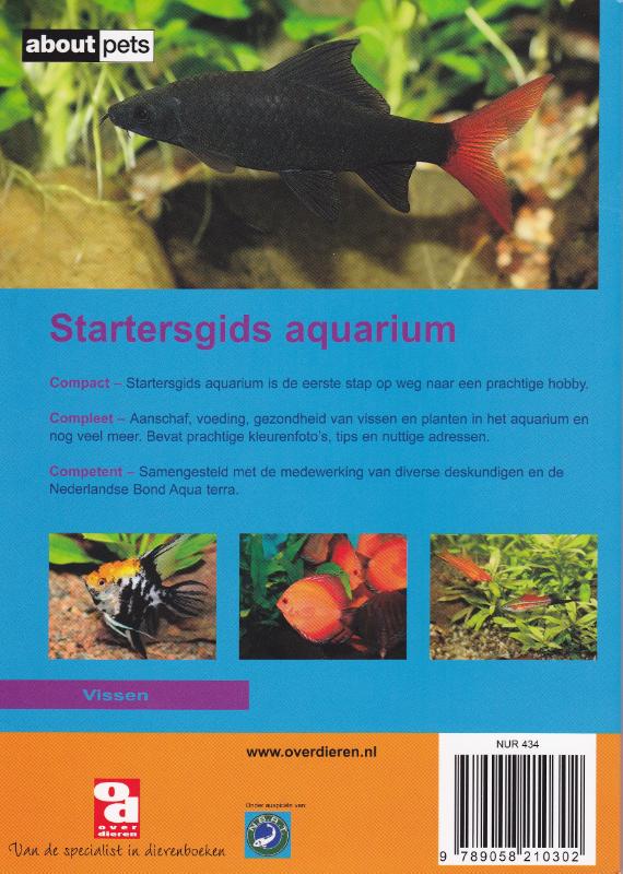 Achterkant van Startersgids aquarium