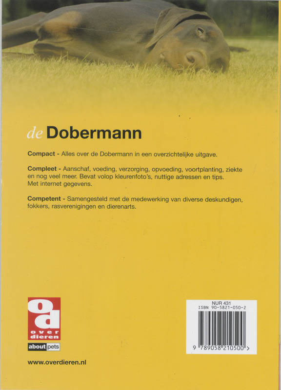 Achterkant van De Dobermann