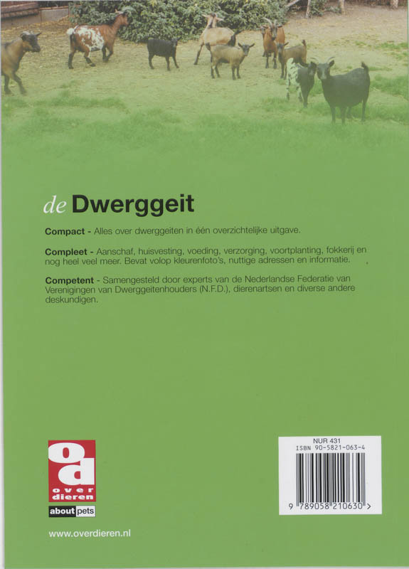Achterkant van De dwerggeit