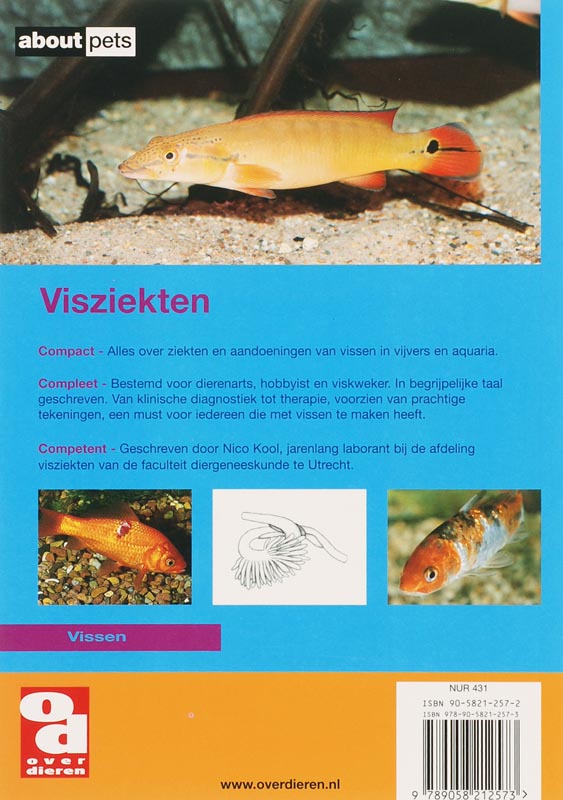 Achterkant van Visziekten