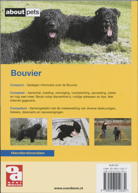 Achterkant van Bouvier