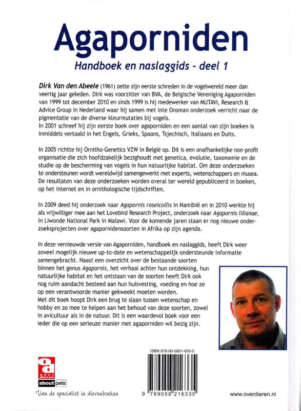 Achterkant van 1 Soorten, verzorging, huisvesting, kweken