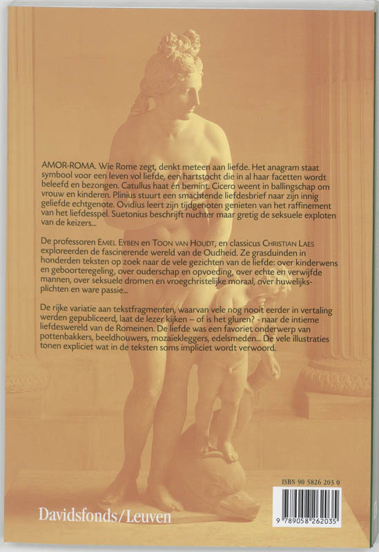 Achterkant van Amor-Roma liefde en erotiek in Rome