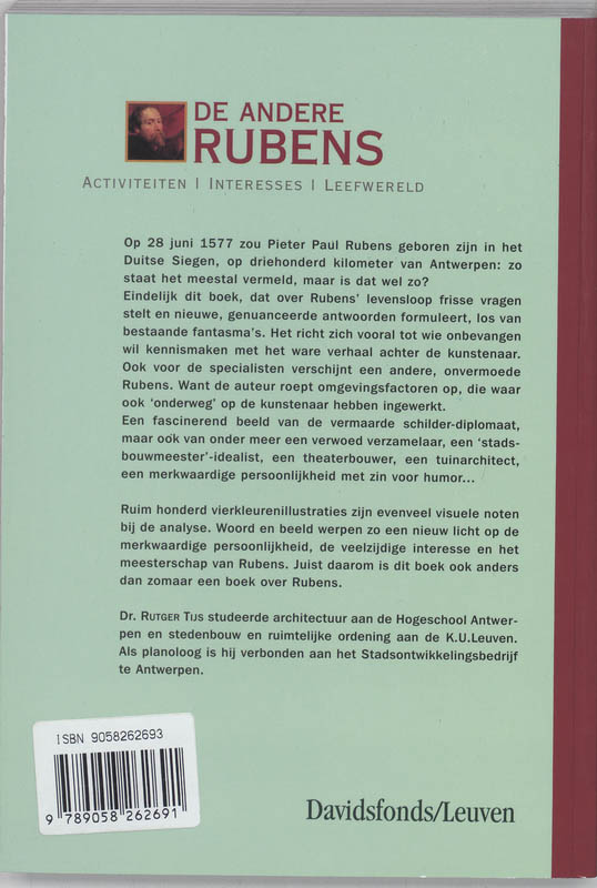 Achterkant van De andere Rubens
