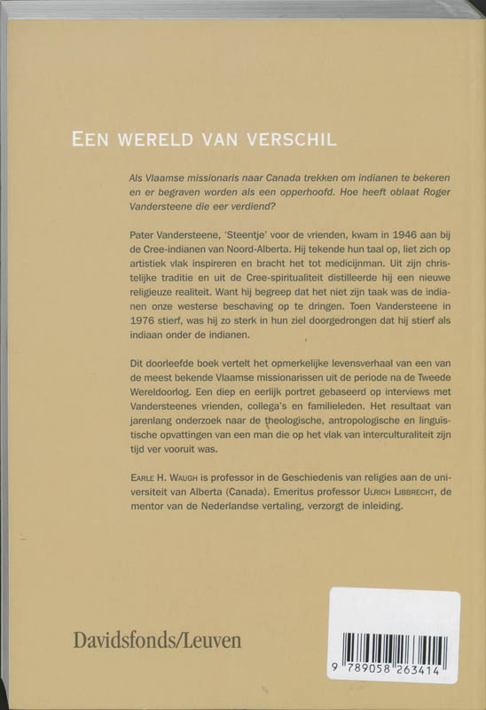 Achterkant van Wereld van verschil