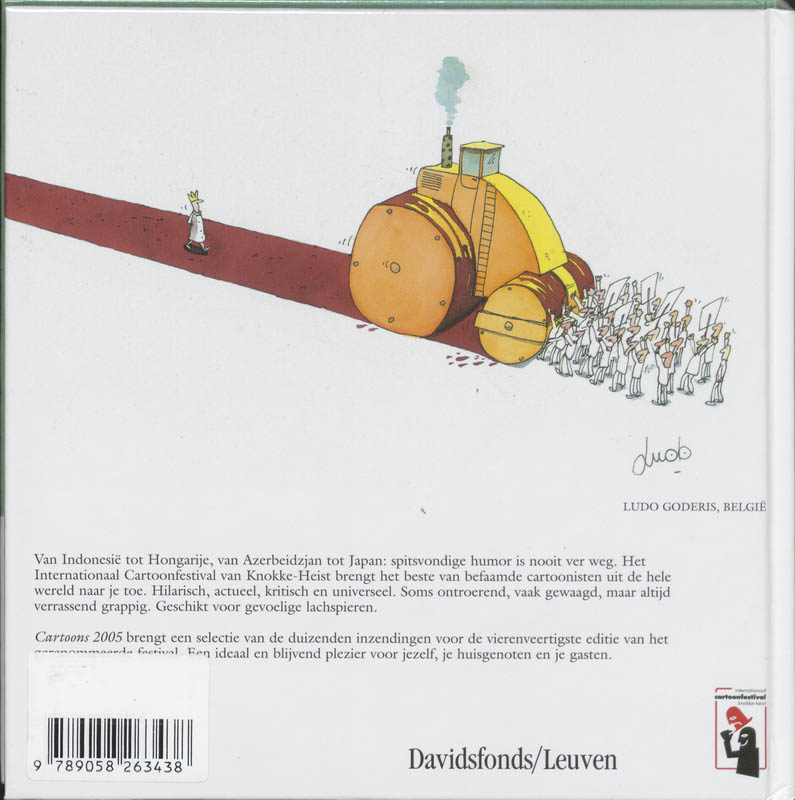 Achterkant van 2005