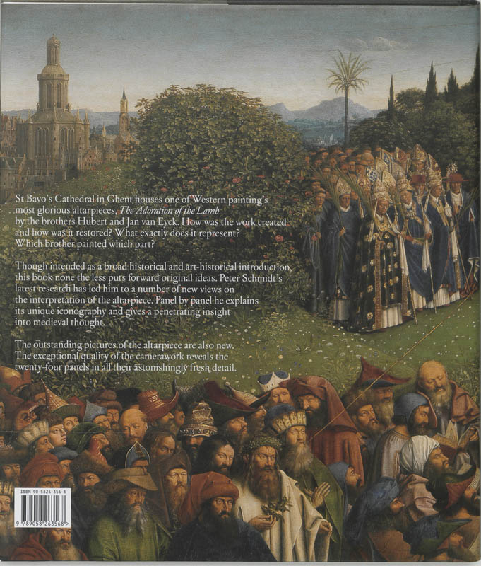 Achterkant van The adoration of the Lamb