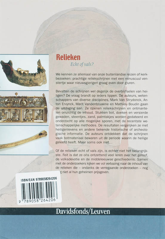 Achterkant van Relieken Echt of vals?