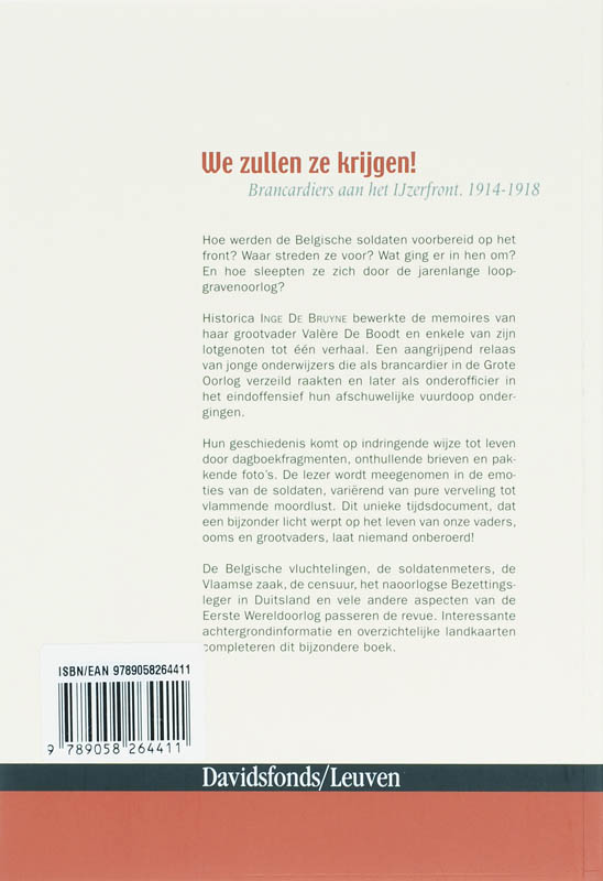 Achterkant van We zullen ze krijgen!
