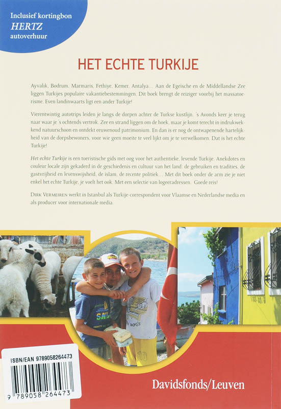 Achterkant van Het echte Turkije